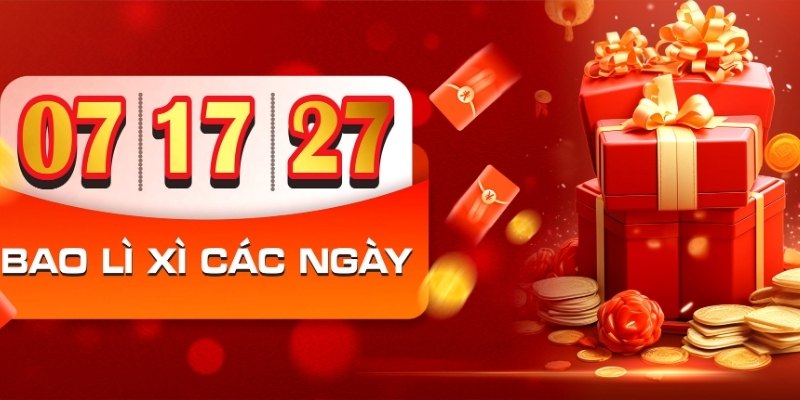 Cơ hội nhận lì xì ngẫu nhiên trong ngày tri ân của 77Bet